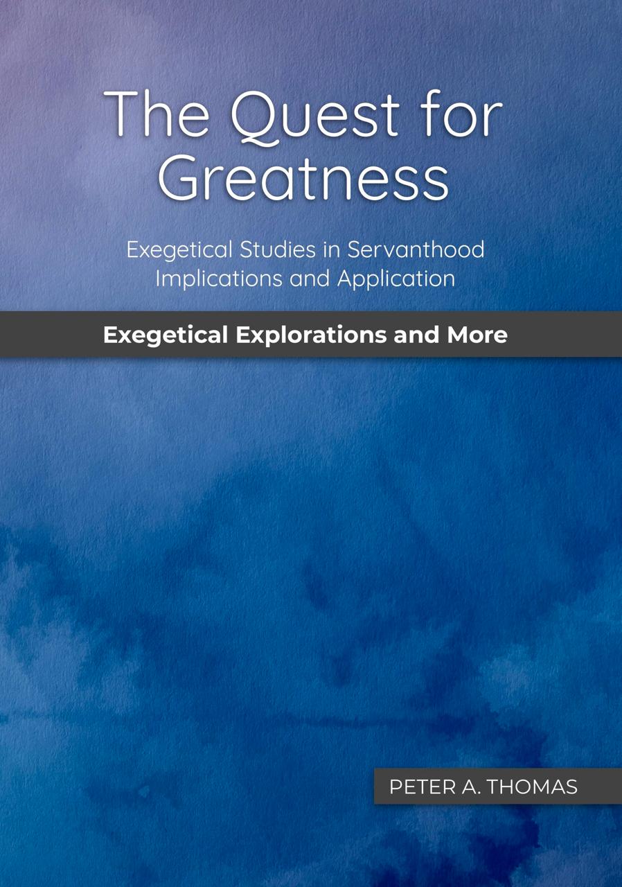 The Quest for Greatness